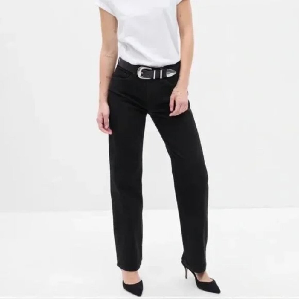 Black gap '90s loose high rise 30